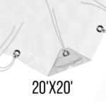 20x20 Bleached Muslin Silk - LIGHTING GRIP THAILAND