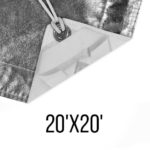 20x20 Silver Reflector - LIGHTING GRIP THAILAND