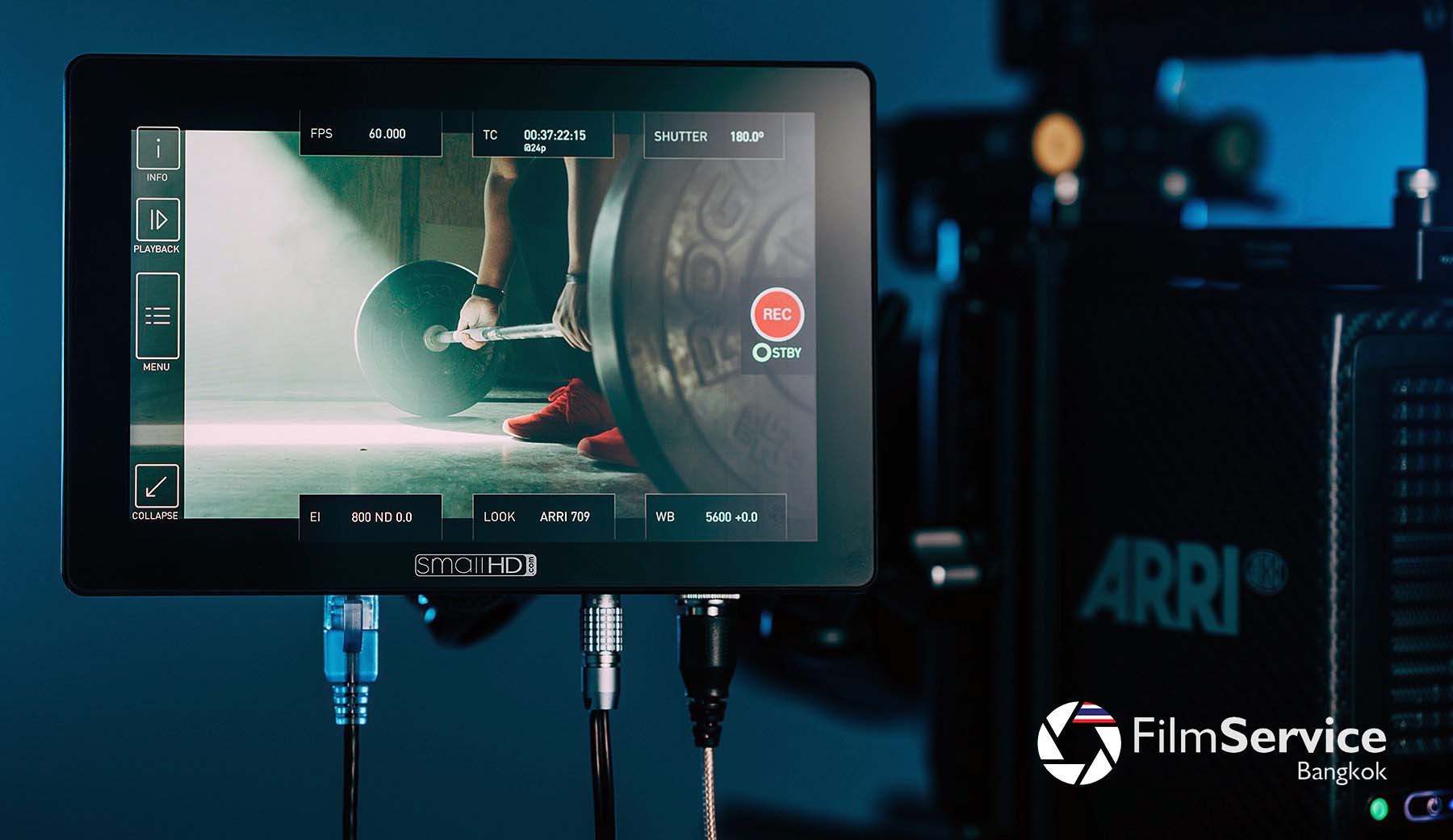 SmallHD Cine 7 rental Thailand | ARRI monitor rental Bangkok
