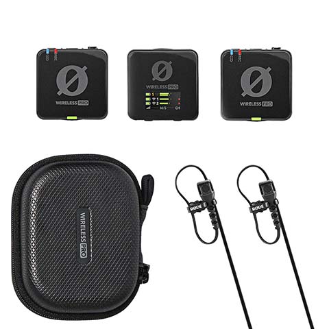 RODE Wireless PRO Dual Wireless Microphone Kit 2:1 (32-bit float)
