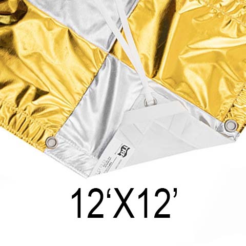 12x12 Checkerboard Silver/Gold - LIGHTING GRIP THAILAND