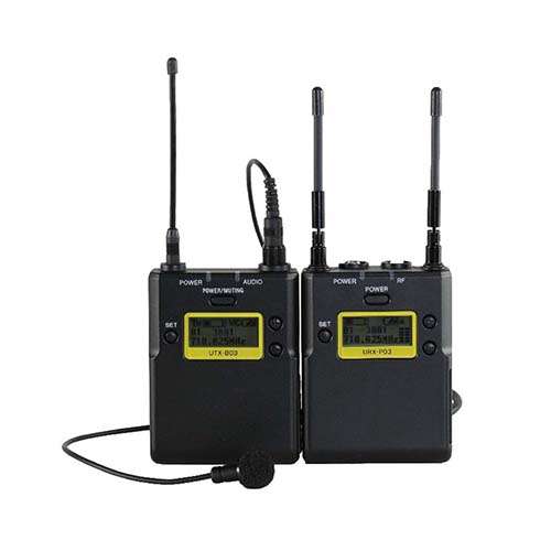 Sony URX-P03 / UTX-B03 Wireless Lavalier System (566–630 MHz)